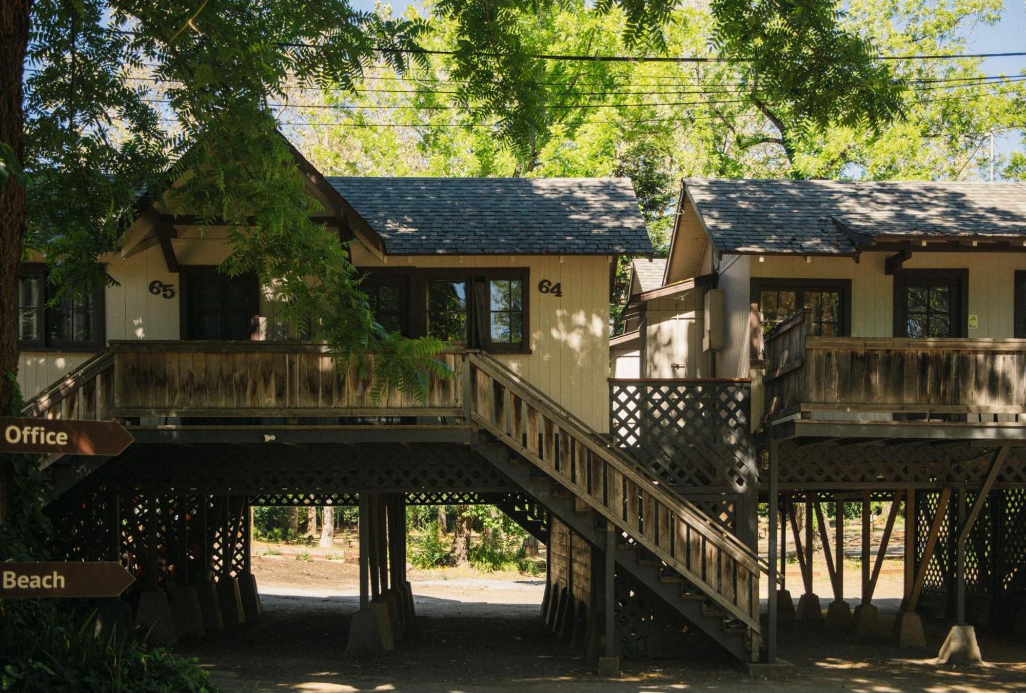 Johnson'S Beach Cabins And Campground Guerneville Eksteriør bilde